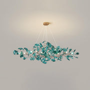 Acrylic Ginkgo Leaf Chandelier-DWHOME