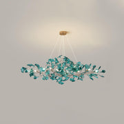 Acrylic Ginkgo Leaf Chandelier-DWHOME