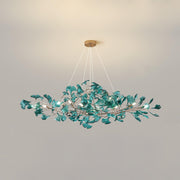 Acrylic Ginkgo Leaf Chandelier-DWHOME