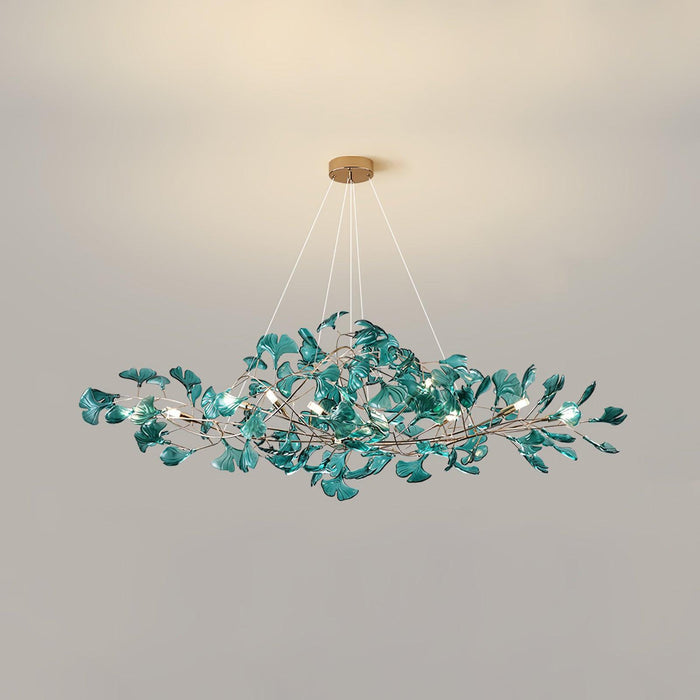 Acrylic Ginkgo Leaf Chandelier - DWHOME