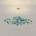 Acrylic Ginkgo Leaf Chandelier - Vakkerlight