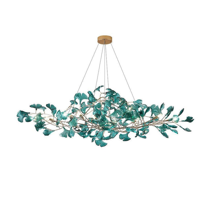 Acrylic Ginkgo Leaf Chandelier - DWHOME