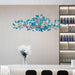 Acrylic Ginkgo Leaf Chandelier.