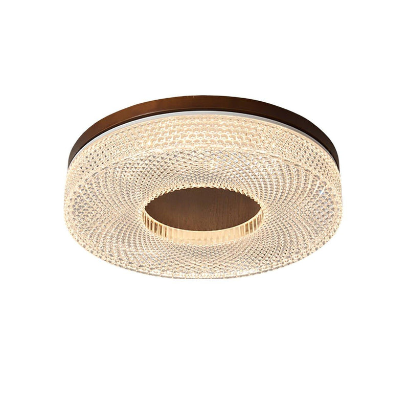 Acrylic Halo Round Ceiling Light-DWHOME
