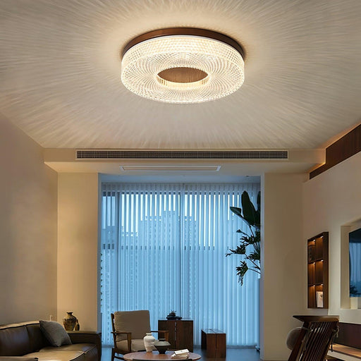 Acrylic Halo Round Ceiling Light - DWHOME