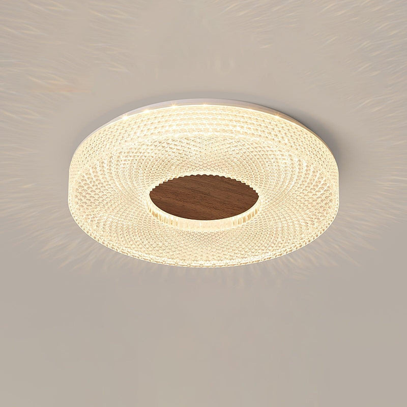 Acrylic Halo Round Ceiling Light-DWHOME