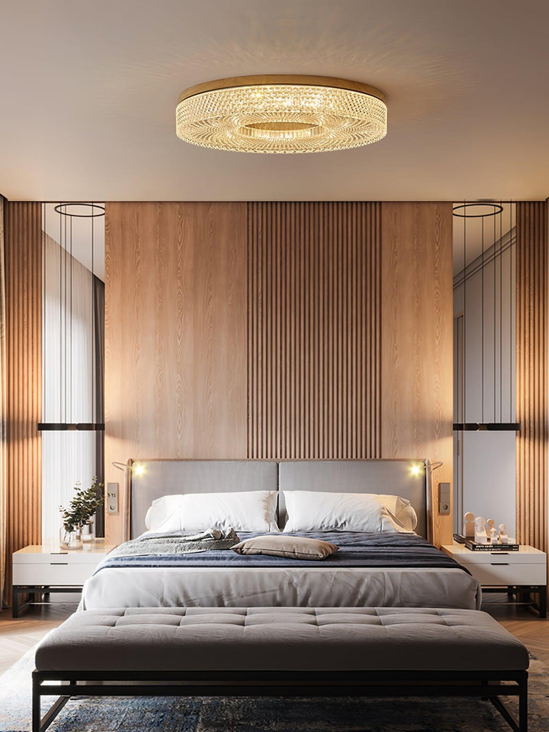 Acrylic Halo Round Ceiling Light-DWHOME