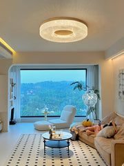 Acrylic Halo Round Ceiling Light-DWHOME