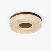 Acrylic Halo Round Ceiling Light-DWHOME