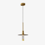 Acrylic Hat Plate Pendant Light-DWHOME