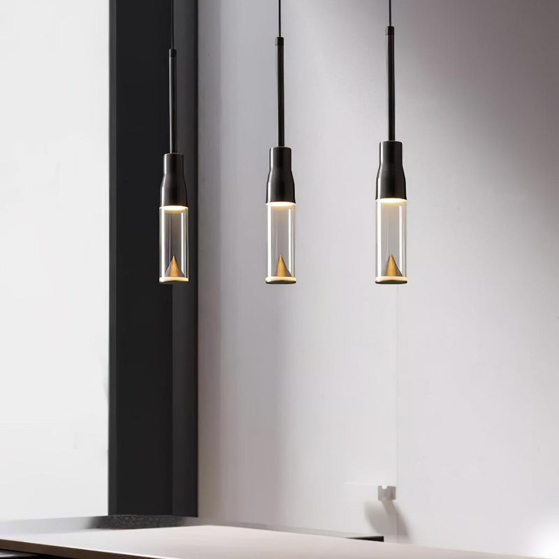 Acrylic Hat Plate Pendant Light-DWHOME