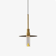 Acrylic Hat Plate Pendant Light-DWHOME