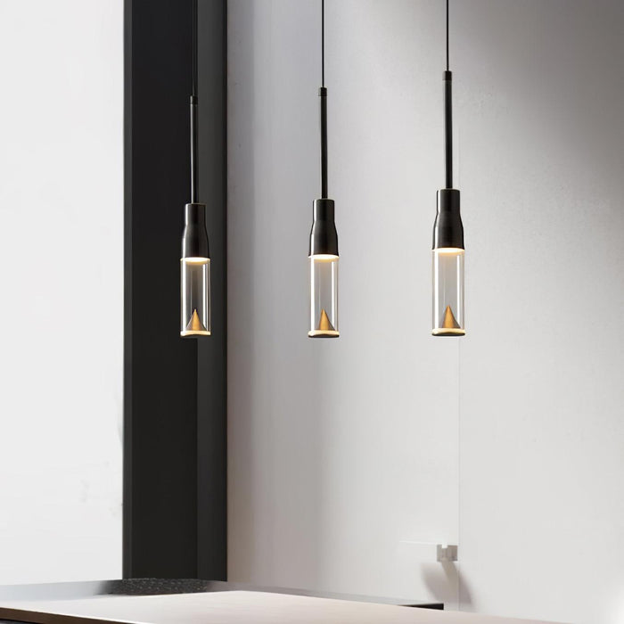 Acrylic Hat Plate Pendant Light-DWHOME