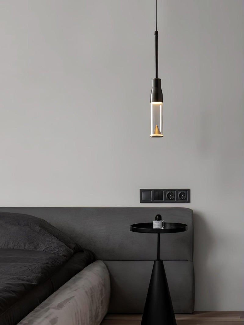 Acrylic Hat Plate Pendant Light-DWHOME