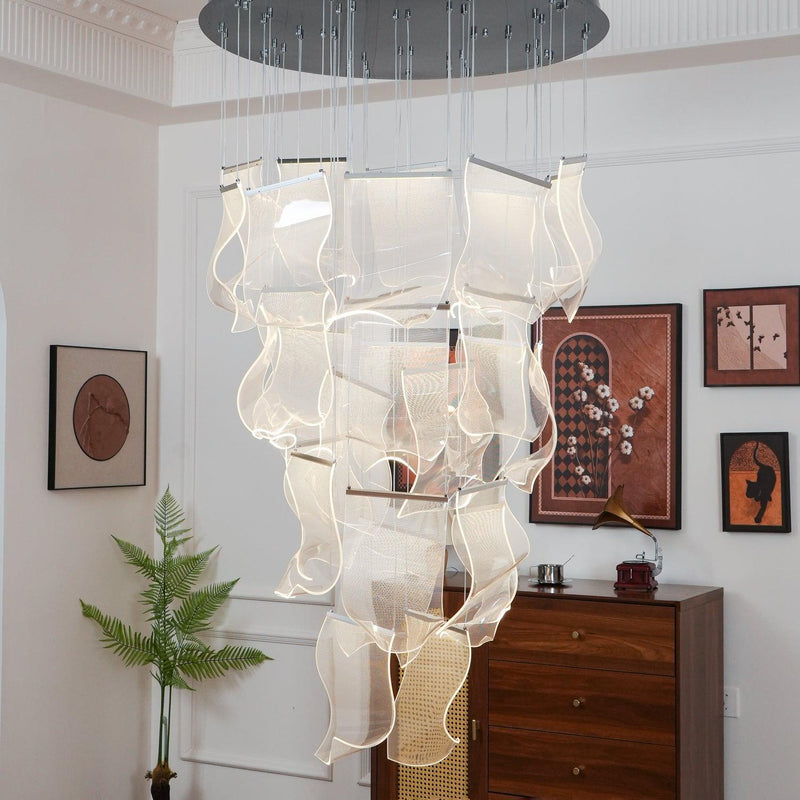 Acrylic LED Chandelier-DWHOME