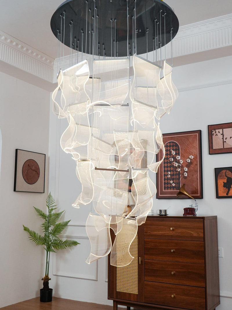 Acrylic LED Chandelier-DWHOME