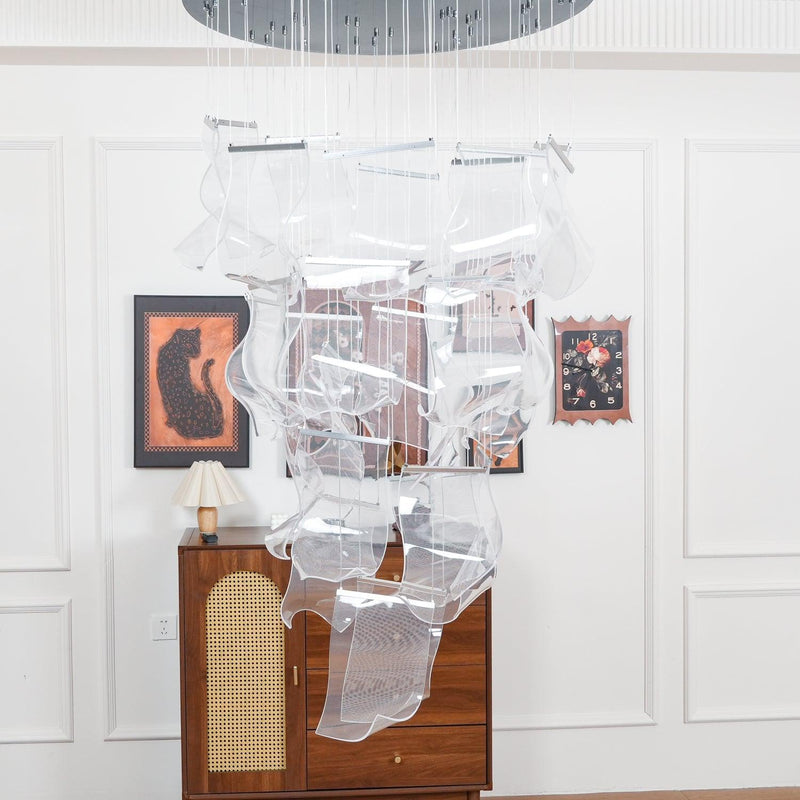 Acrylic LED Chandelier-DWHOME