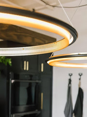 Acrylic LED Round Chandelier-DWHOME