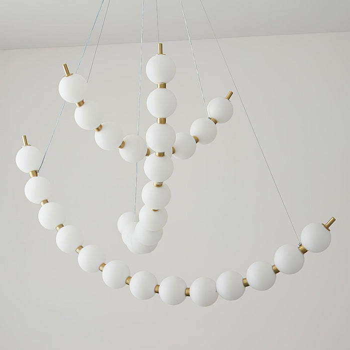 Acrylic Pearls Chandelier - DWHOME