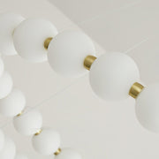 Acrylic Pearls Chandelier-DWHOME