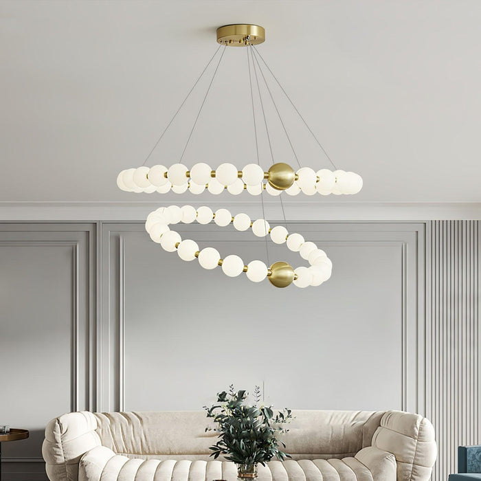 Acrylic Pearls Chandelier - DWHOME