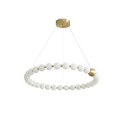 Acrylic Pearls Chandelier-DWHOME