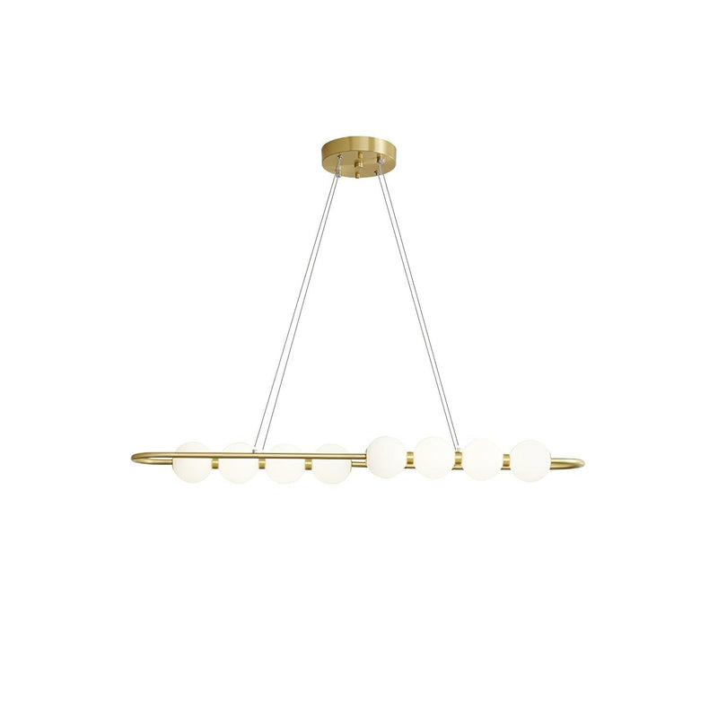 Acrylic Pearls Chandelier-DWHOME