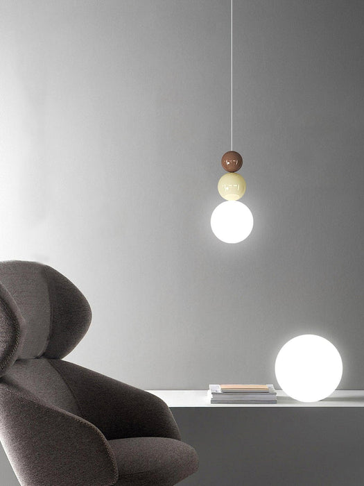 Acrylic Three Ball Pendant Lamp-DWHOME