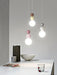 Acrylic Three Ball Pendant Lamp.