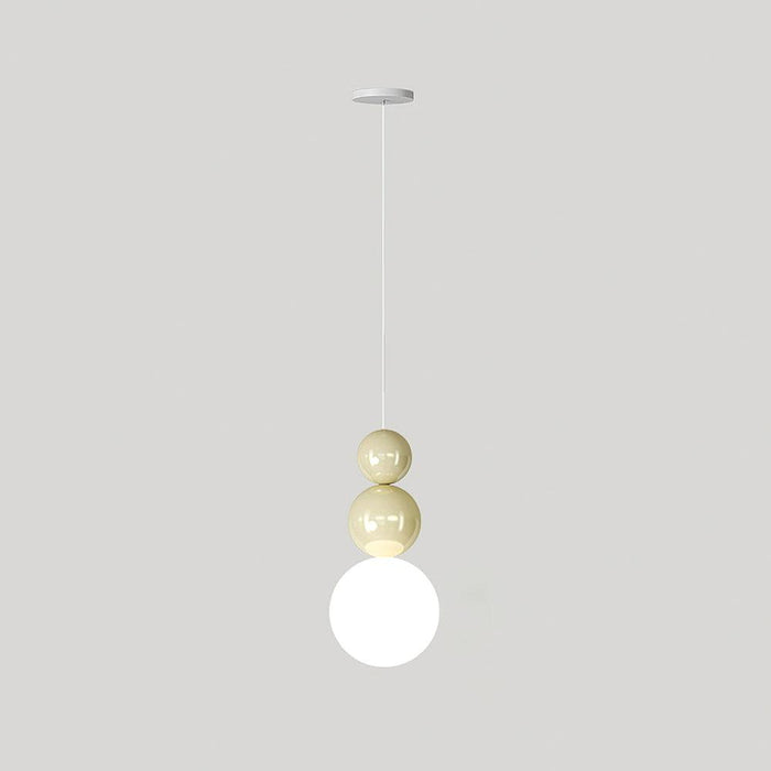 Acrylic Three Ball Pendant Lamp.