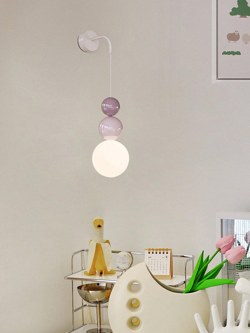 Acrylic Three Ball Wall Lamp-DWHOME