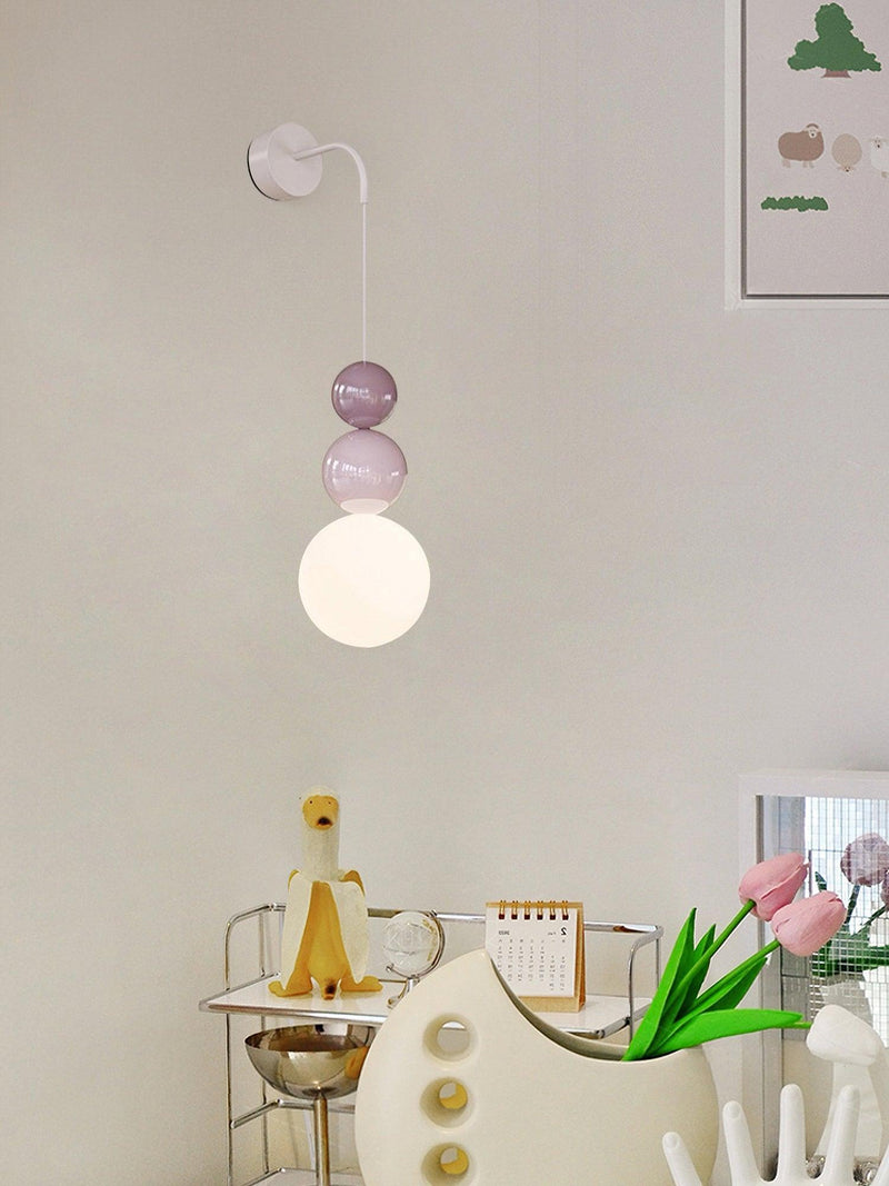 Acrylic Three Ball Wall Lamp-DWHOME