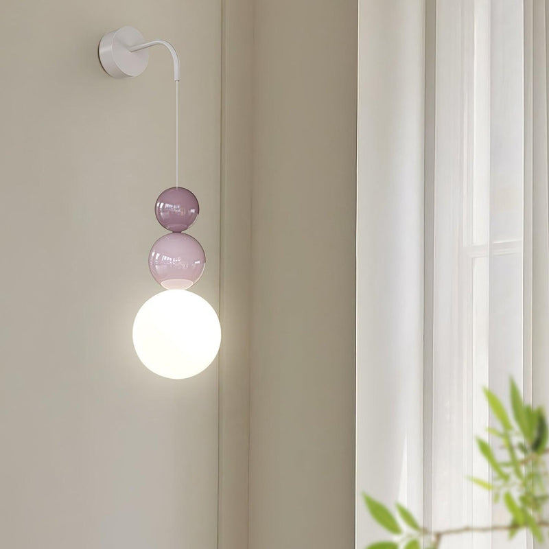 Acrylic Three Ball Wall Lamp-DWHOME