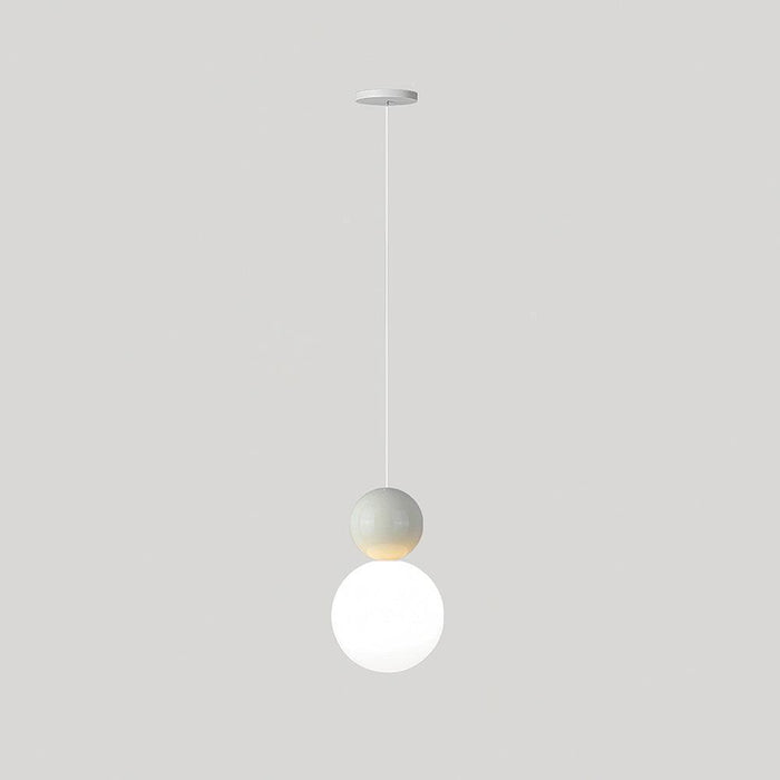 Acrylic Two Ball Pendant Light-DWHOME