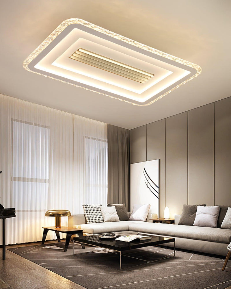 Acrylic Ultrathin Rectangle Ceiling Lamp-DWHOME