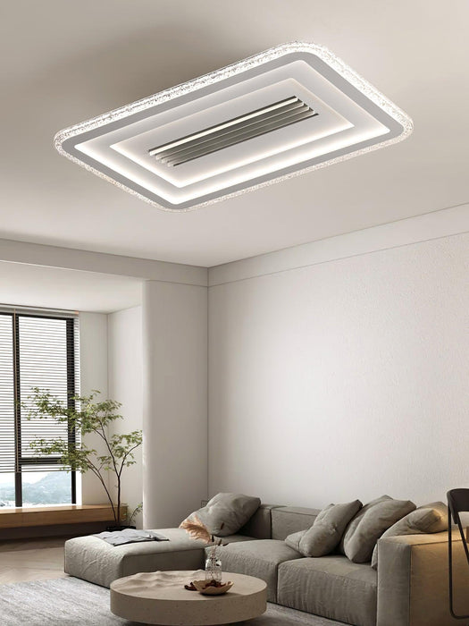 Acrylic Ultrathin Rectangle Ceiling Lamp-DWHOME