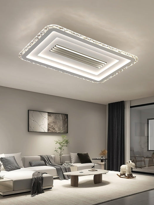 Acrylic Ultrathin Rectangle Ceiling Lamp-DWHOME