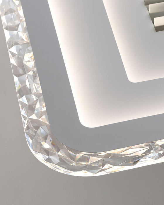 Acrylic Ultrathin Rectangle Ceiling Lamp-DWHOME
