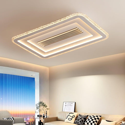 Acrylic Ultrathin Rectangle Ceiling Lamp-DWHOME