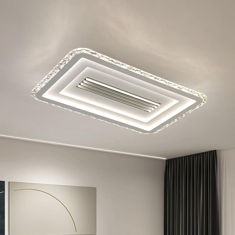 Acrylic Ultrathin Rectangle Ceiling Lamp-DWHOME