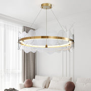 Acrylic Wave Chandelier-DWHOME