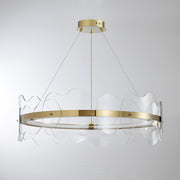 Acrylic Wave Chandelier-DWHOME
