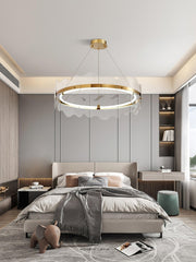 Acrylic Wave Chandelier-DWHOME