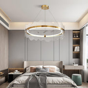 Acrylic Wave Chandelier-DWHOME