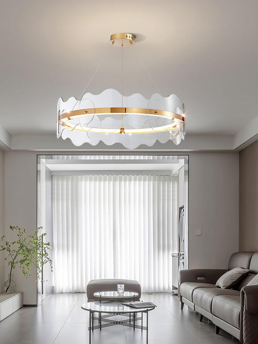 Acrylic Wave Chandelier - DWHOME