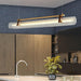 Acrylic Linear Chandelier-DWHOME
