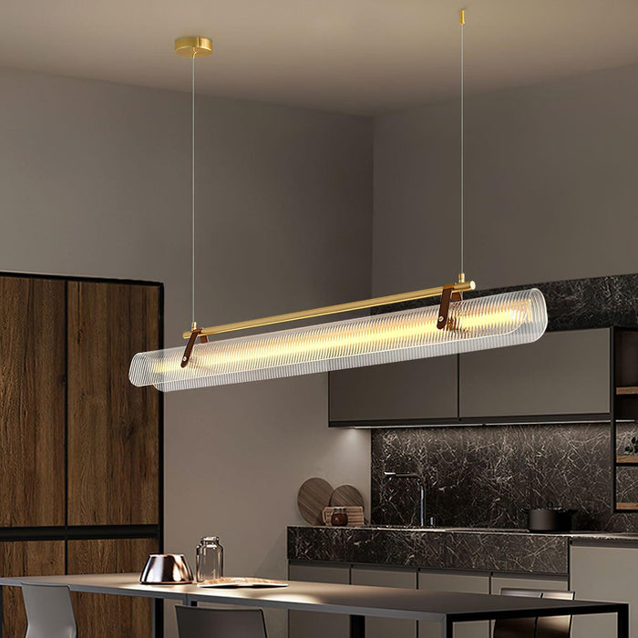 Acrylic Linear Chandelier-DWHOME