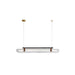 Acrylic Linear Chandelier-DWHOME