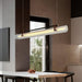 Acrylic Linear Chandelier-DWHOME