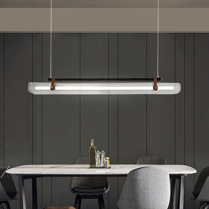 Acrylic Linear Chandelier-DWHOME